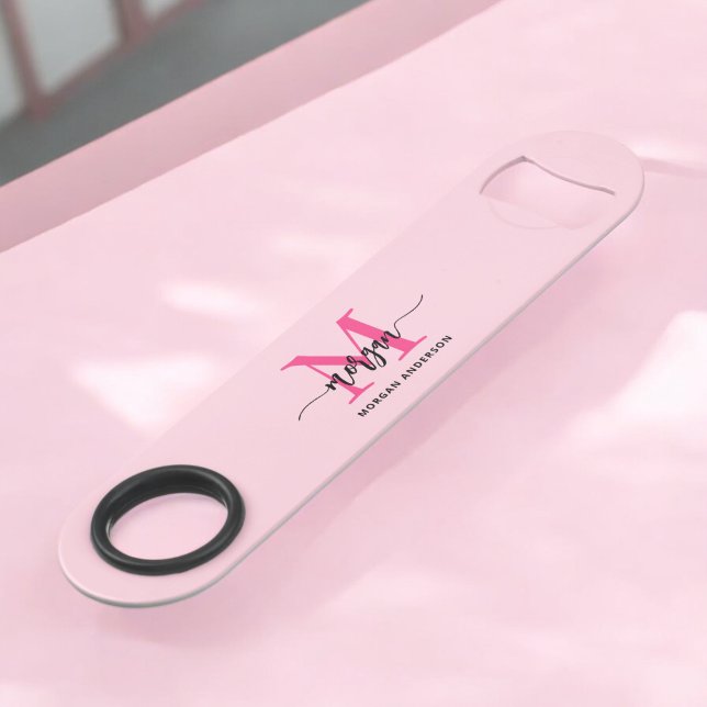 Abrebotellas De Bar Nombre del Monograma de Giro de Guión Moderno Cali (Subido por el creador)