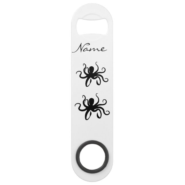 Abrebotellas De Bar Octopus Silhouette Thunder_Cove (Anverso)