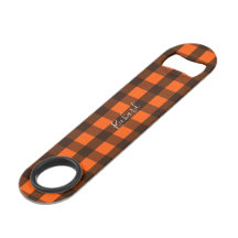 Orange and Black Checker