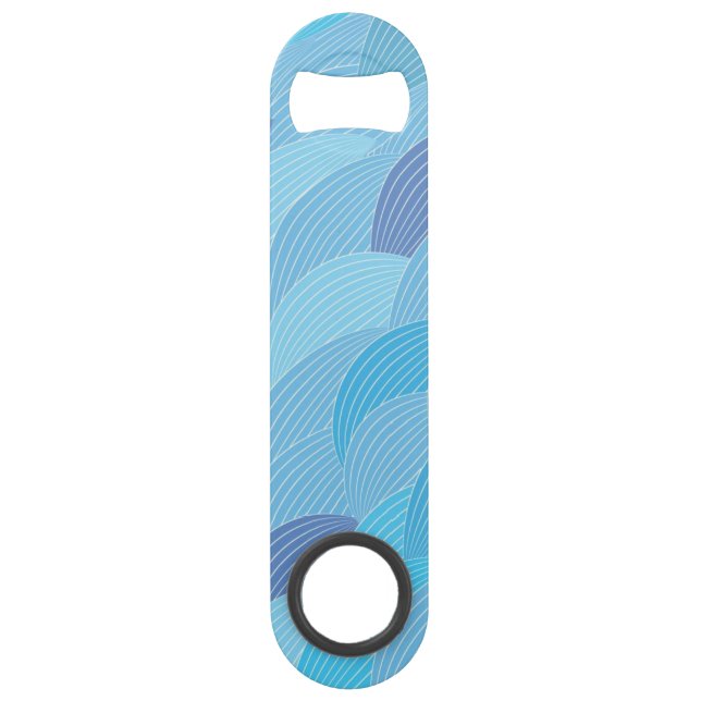 Abrebotellas De Bar Patrón abstracto (Anverso)