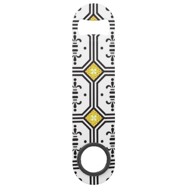 Abrebotellas De Bar Patrón de azulejos de cerámica