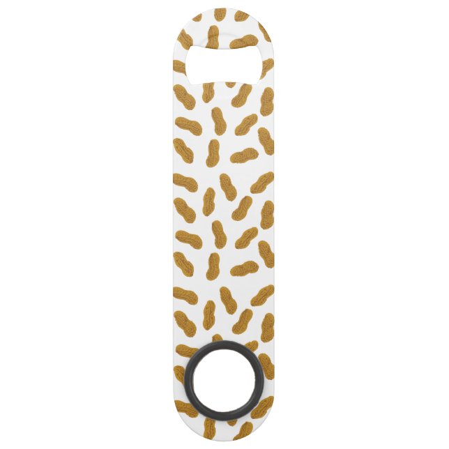 Abrebotellas De Bar patrón de cacahuetes (Anverso)