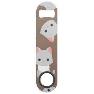 Abrebotellas De Bar Patrón de gato