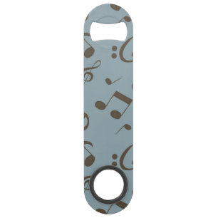 Abrebotellas De Bar Patrón de notas musicales