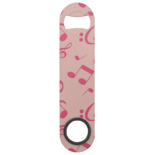 Abrebotellas De Bar Patrón de notas musicales