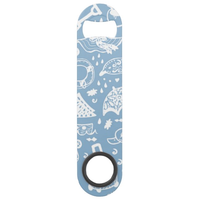 Abrebotellas De Bar Patrón de verano (Anverso)