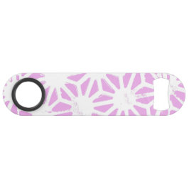 Abrebotellas De Bar Patrón geométrico rosa