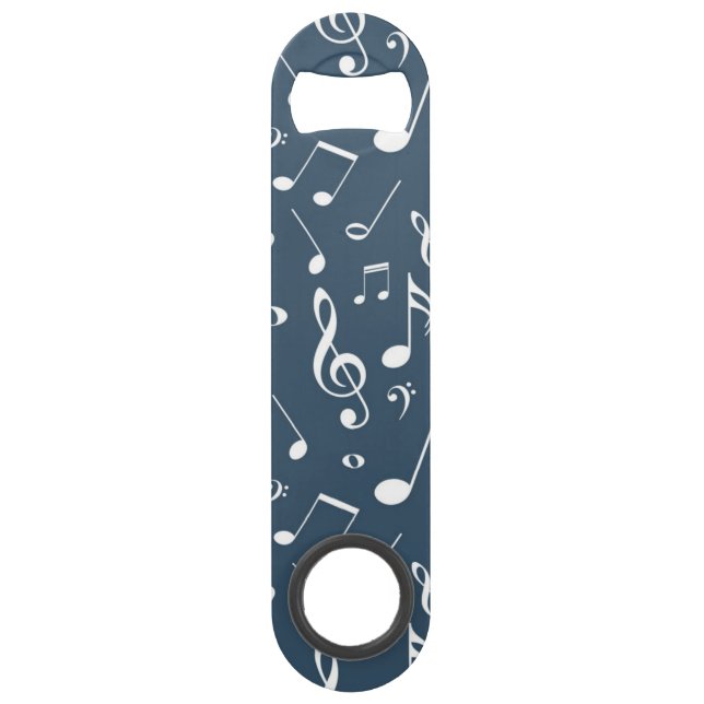 Abrebotellas De Bar Patrón musical (Anverso)