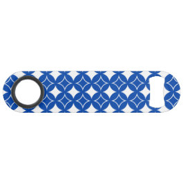 Abrebotellas De Bar Patrón naval azul y blanco