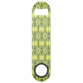 Abrebotellas De Bar Patrón negro y amarillo