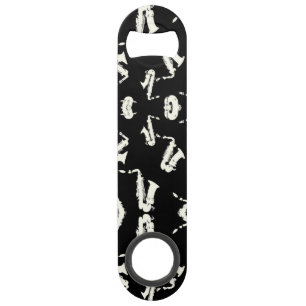 Abrebotellas De Bar Patrón saxofónico