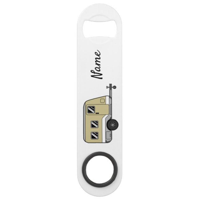 Abrebotellas De Bar Pequeño Tan Caravana Camper Thunder_Cove (Reverso)