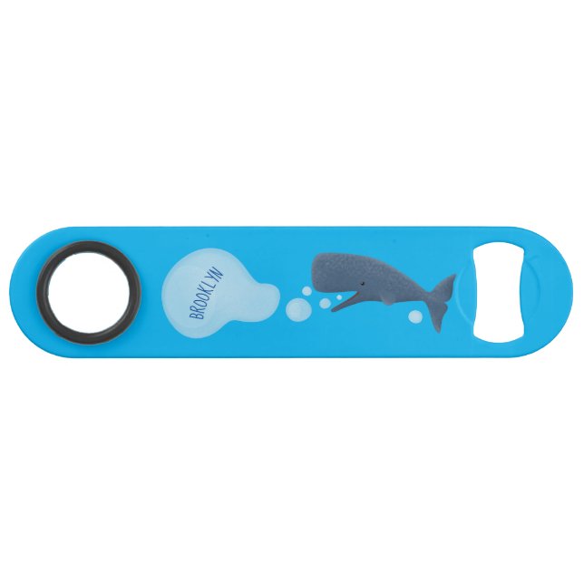 Abrebotellas De Bar Personalizado de burbujas de esperma de esperma (Anverso (Horizontal))