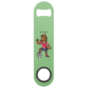 Abrebotellas De Bar Personalizado de fútbol divertido y divertido