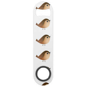 Abrebotellas De Bar Personalizado de pájaro de Sparrow