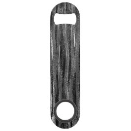 Abrebotellas De Bar Personalizado personalizado negro y gris