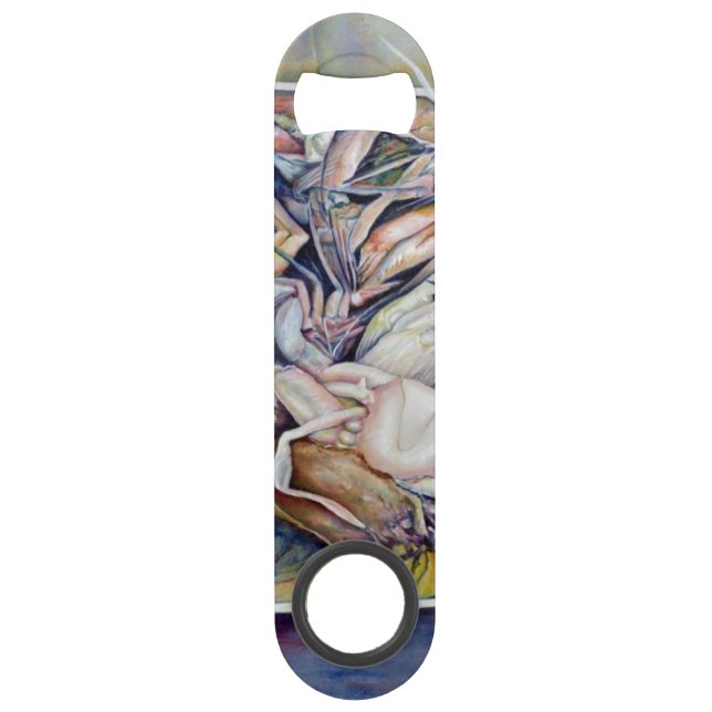 Abrebotellas De Bar Piensen fuera de la caja, Singapur (Anverso)