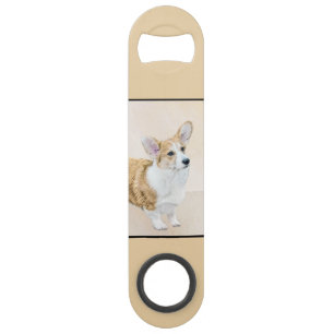 Abrebotellas De Bar Pintura de Corgi galés de Pembroke - Arte Perro Or