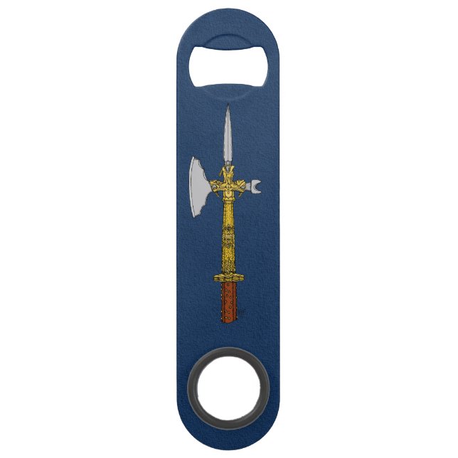 Abrebotellas De Bar Polaxe de Eduardo IV (Anverso)