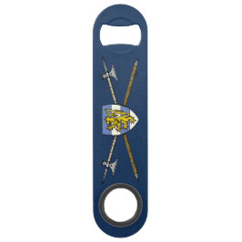 Abrebotellas De Bar Polémicas medievales y Escudo