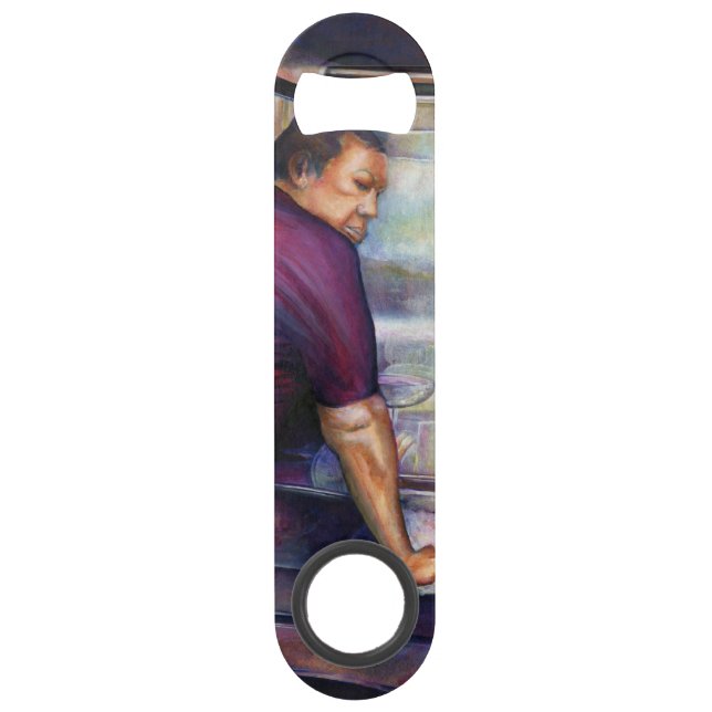 Abrebotellas De Bar Pollo besado por el sol, Singapur (Anverso)