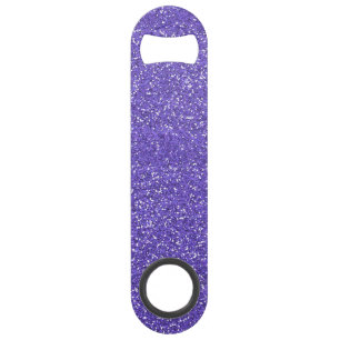 Abrebotellas De Bar Purpurina Girly Purple Sparkle