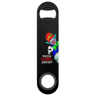 Abrebotellas De Bar ¿Quieres Payasar? Tecla de barra