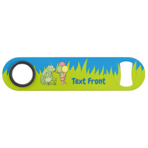 Abrebotellas De Bar Rana con clave de barra de helado