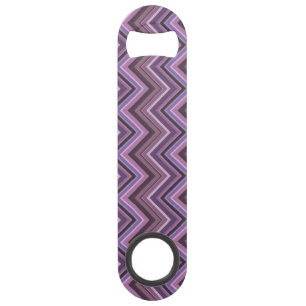 Abrebotellas De Bar Rayas Mauve zigzag