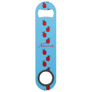 Abrebotellas De Bar Red Ladybugs Crawling Thunder_Cove