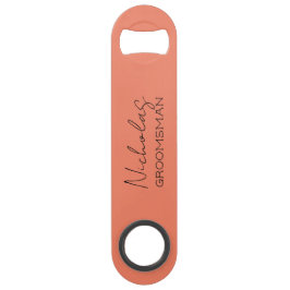 Abrebotellas De Bar Regalo Personalizado para Padrino