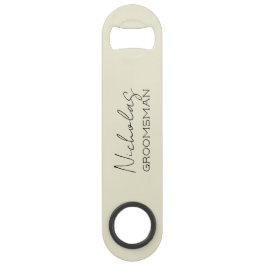 Abrebotellas De Bar Regalo Personalizado para Padrino