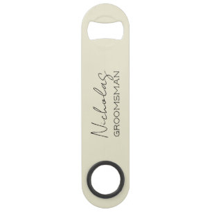 Abrebotellas De Bar Regalo Personalizado para Padrino