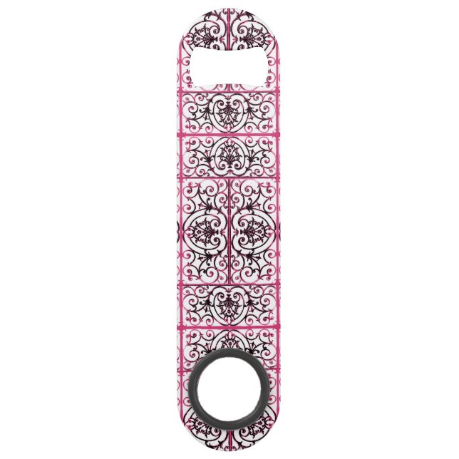 Abrebotellas De Bar Resaltar hierro (Reverso)