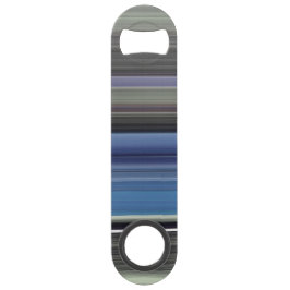 Abrebotellas De Bar Resumen #1: Azul y gris