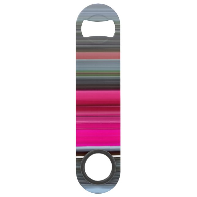 Abrebotellas De Bar Resumen #1: Cerise y gris (Reverso)