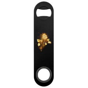 Abrebotellas De Bar Rosa de oro (rosa de oro)