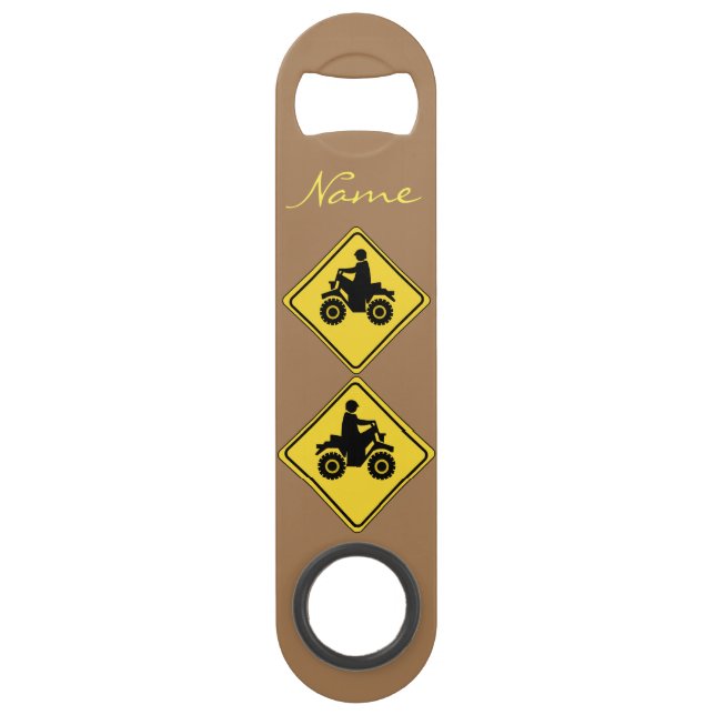 Abrebotellas De Bar RÓTULO de barrido ATV Thunder_Cove (Reverso)