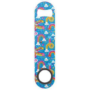 Abrebotellas De Bar se nubla el modelo de los corazones de las gotas