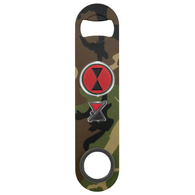 Abrebotellas De Bar Séptima División de Infantería, División Bayonet (Anverso)