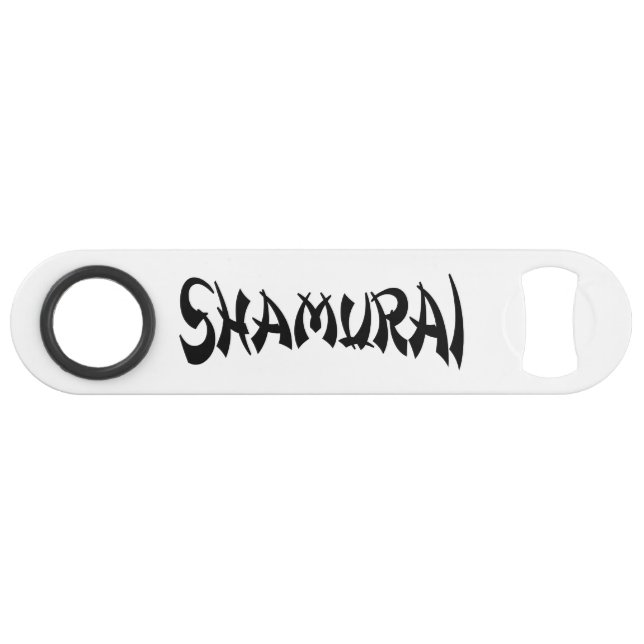 ABREBOTELLAS DE BAR SHAMURAI (Anverso (Horizontal))