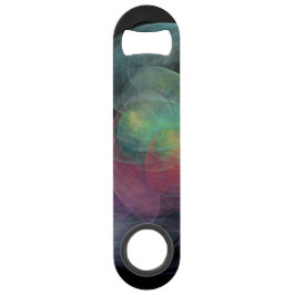 Abrebotellas De Bar Shell de espacio de arte abstracto