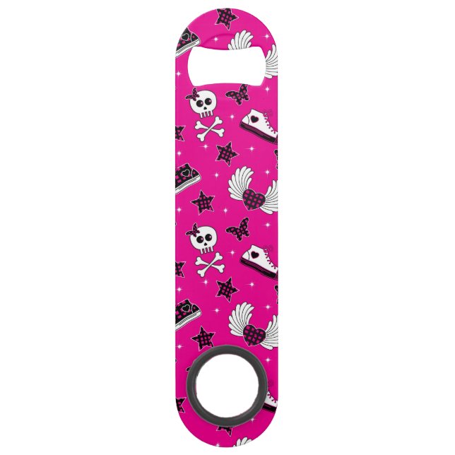 Abrebotellas De Bar Símbolos de Emo (Anverso)