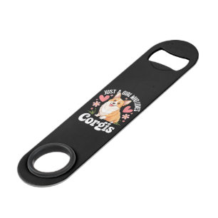 Abrebotellas De Bar Sólo una chica que ama a los Corgis