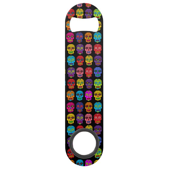Abrebotellas De Bar Sugar Skull (Anverso)