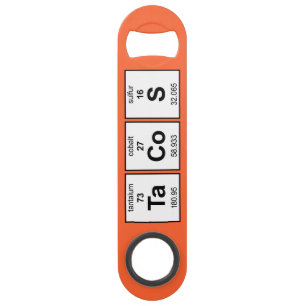 Abrebotellas De Bar Tabla periódica de los TaCoS