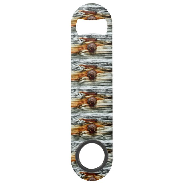 Abrebotellas De Bar tableros de acoplamiento gris con tecnología meteo (Anverso)