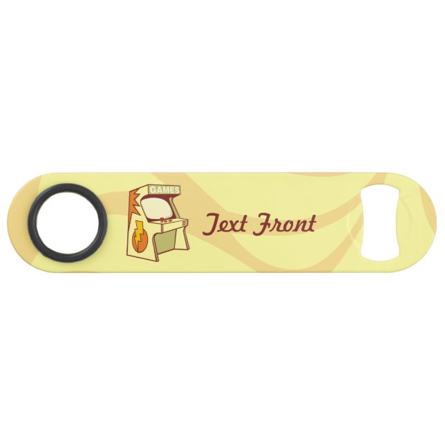 Abrebotellas De Bar Tecla de barra de máquinas en cascada (Anverso (Horizontal))