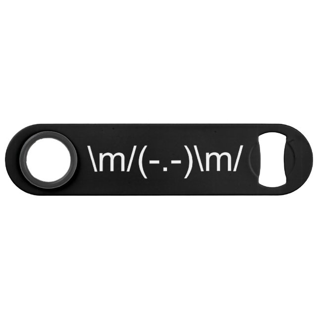 Abrebotellas De Bar Tecla de la barra de bocinas hacia arriba (Anverso (Horizontal))