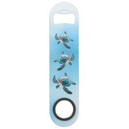 Abrebotellas De Bar Temática del Océano de las tortugas marinas de 3D